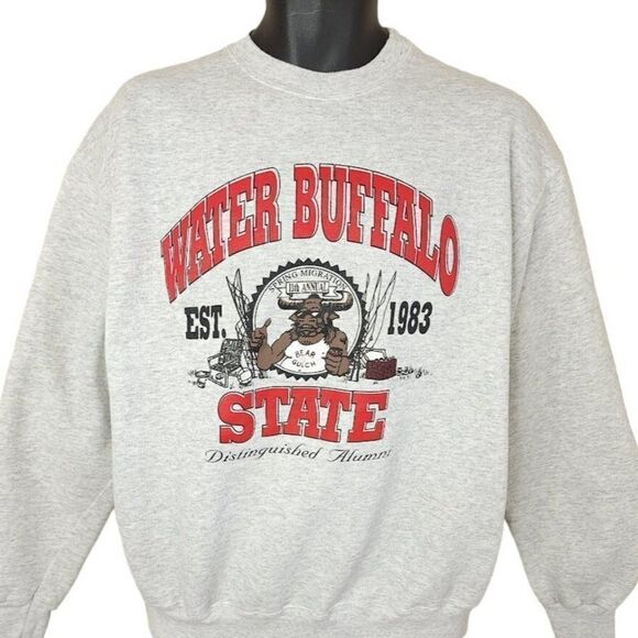 Vintage Other - Water Buffalo State Sweatshirt Vintage 90s Bear Gulch Spring Migration Mens